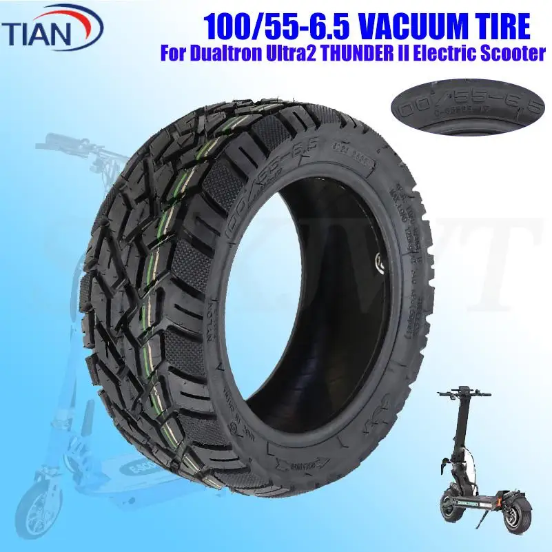 

100/55-6.5 Tire 10Inch Wider Thicker Explosion-Proof Tubeless Tyre For Electric Scooter vacuum tire