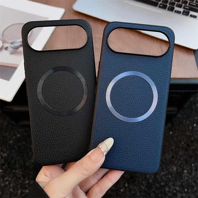 

Wireless Charging Cover Leather Phone Case For Honor 500 Pro Soft TPU Bumper For Magsafe Cover For Honor 500 Pro Magsafing Funda