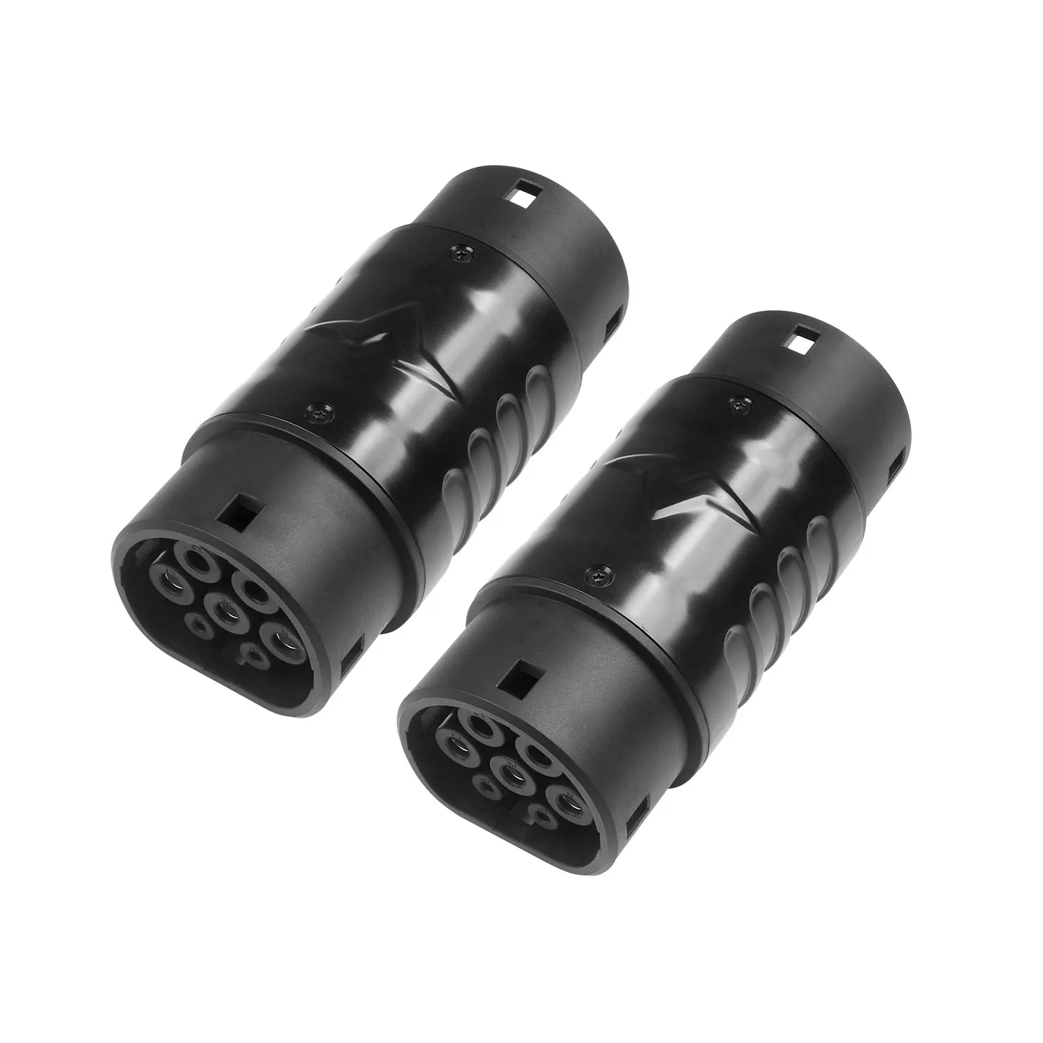 EV Charging Adapter GBT to Type 2, 32A Single Phase Electric Car Charging Converter, GBT Plug to IEC 62196-2 Type 2 Connector