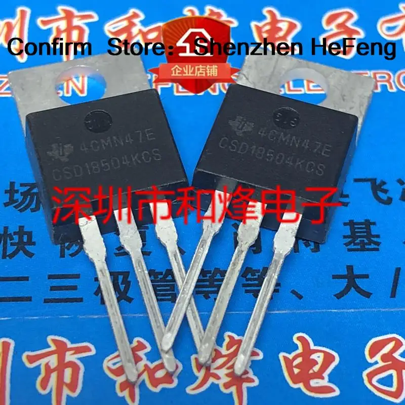 5PCS-10PCS CSD18504KCS  TO-220 40V 53A   Best Quality Transistor  On Stock