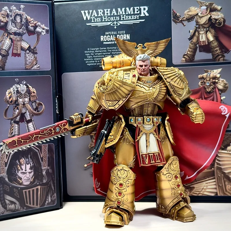 [IN STOCK] JOYTOY Warhammer The Horus Heresy 1/18 Rogal Dorn Imperial Fists Primarch Action Figure Collectible Hobby Model Toy