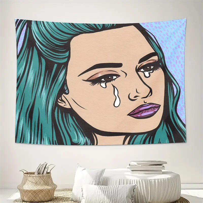 unframed Anime Wall Tapestry Aesthetic Room Decor Grunge Vaporwave Wall Hanging Japanese Style Tapestry Bedroom Decoration Home 