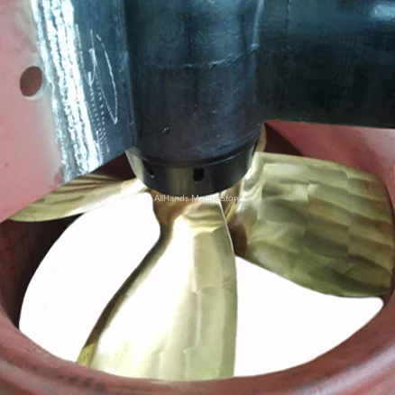 Marine Azimuth Thruster With Tube Combined With Ducted Marine Propeller And Steering Gear Function Marine Propulsion System