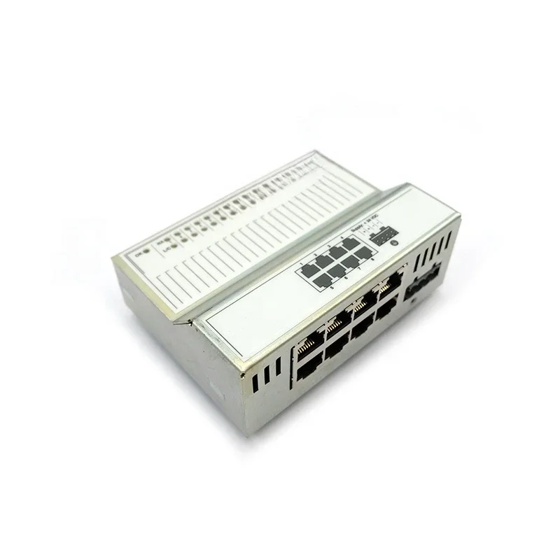 ใหม่ในสต็อก 8 พอร์ต 24 VDC 10/100 Mbit Ethernet Switch อุตสาหกรรม Hub 0AC808.9-1 B&R