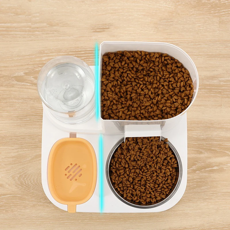 Cat feeder Cat water dispenser Cat bowl Dog food bowl Automatic feed Cat food feeder Pet supplies