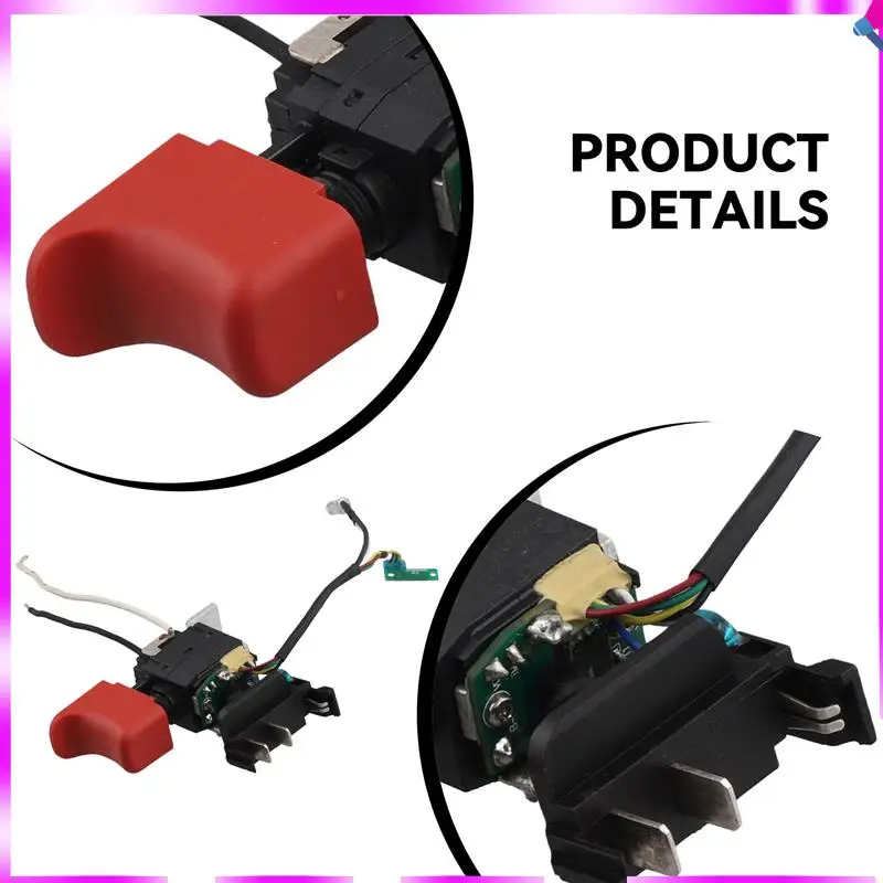 

N96R 3X BS12 Power Tool Switch For METABO Power Max BS 10.8V 12V Cordless Drill Trigger Quick 343412370 Power Tool