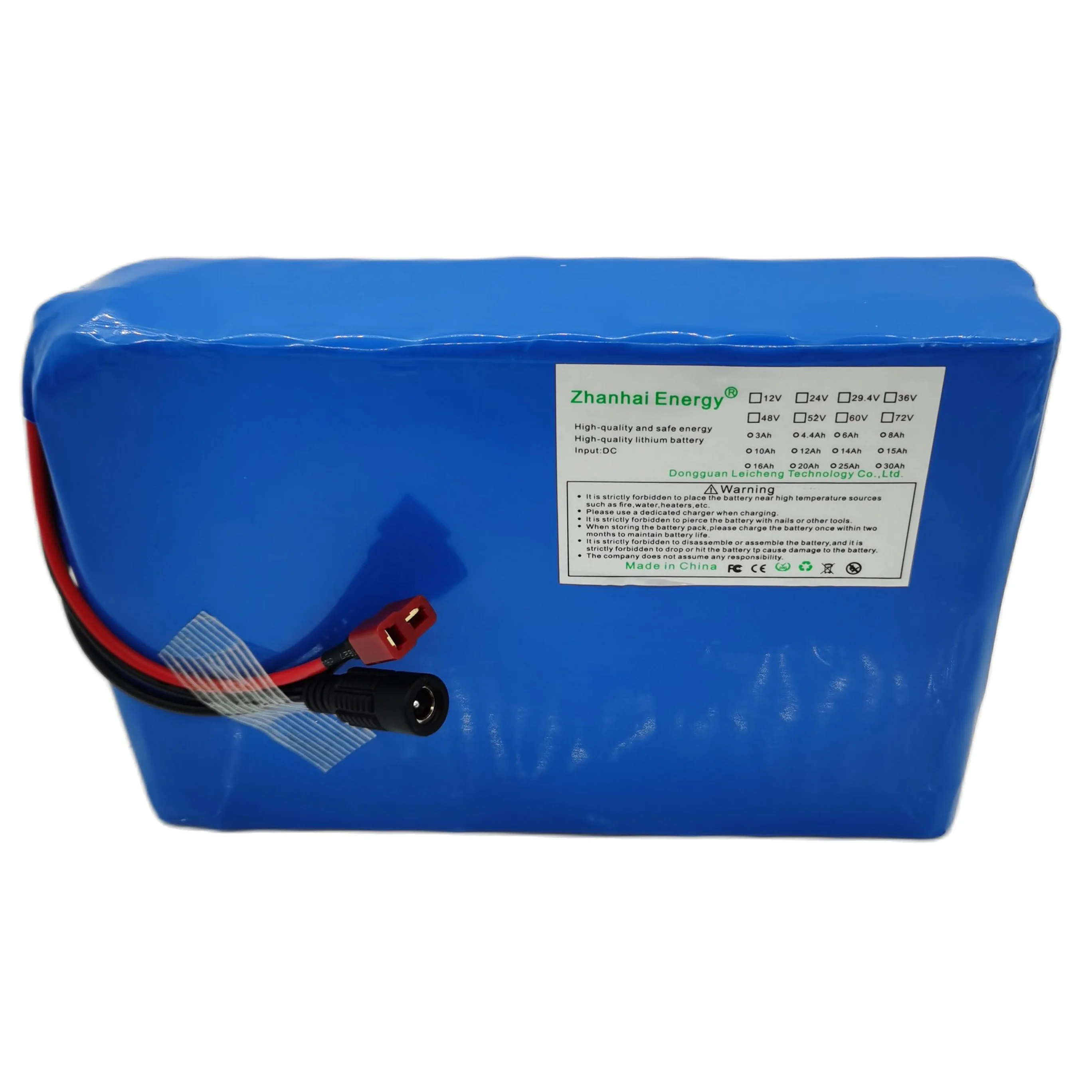 36V 14Ah 12Ah 10Ah 18650 Li-ion Rechargeable Battery Pack 10S 4P For Electric Bike Scooters Below 500W New Customizable T Plug