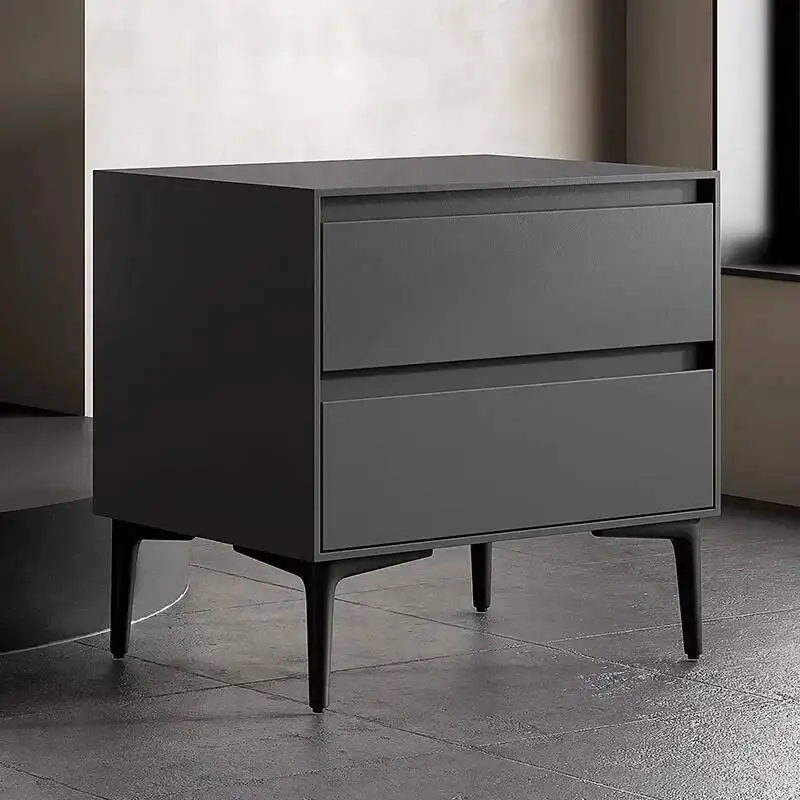 

Bedside Bedroom Wood Nordic Nightstand Storage Minimalist Nightstands HomeLuxury Mesitas De Noche Hotel Furniture