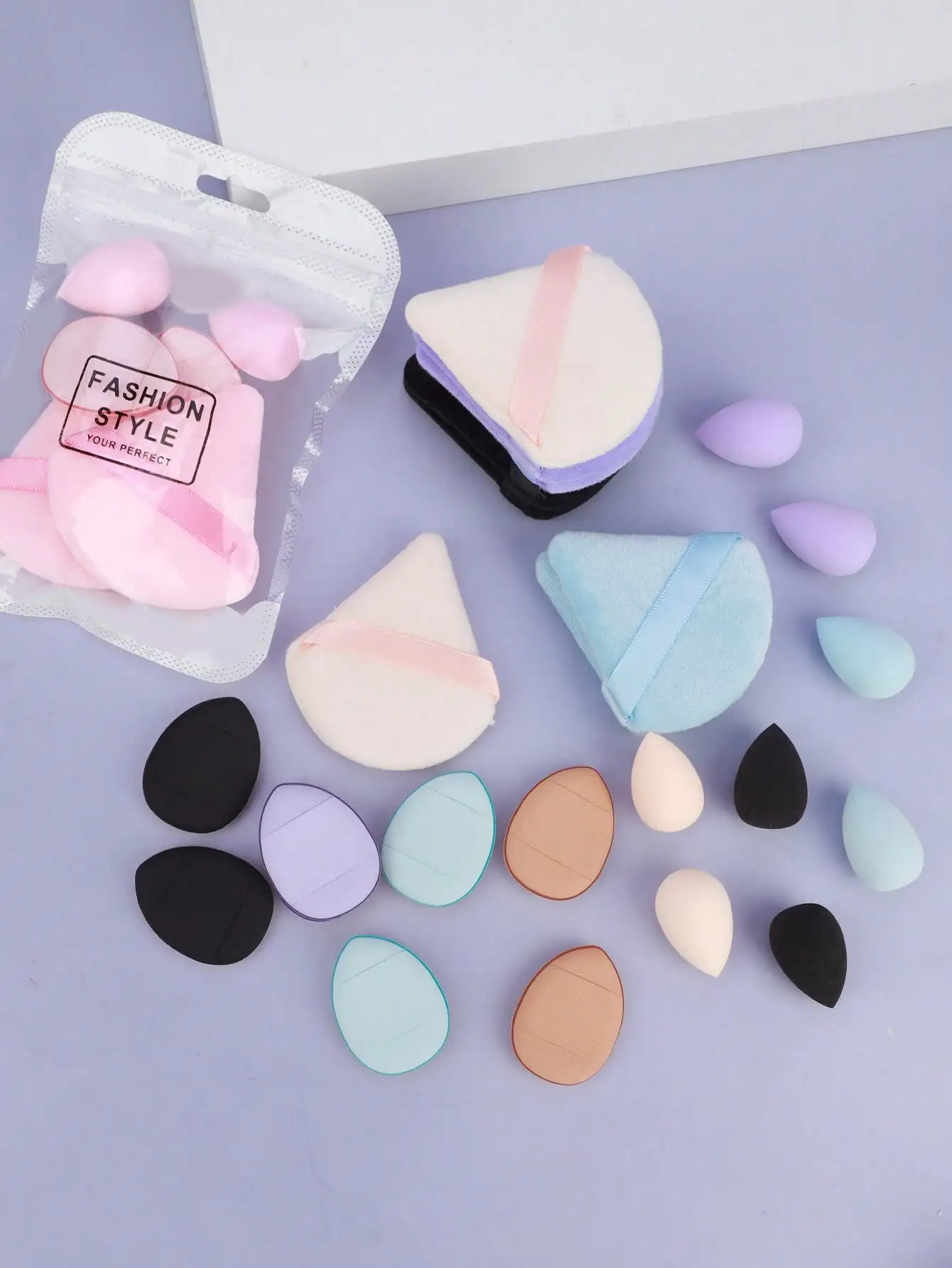 6pcs Makeup Sponge Eggs Soft Makeup Sponges Foundation Powder Puffs Makeup Accessories Beauty Tools For Women
