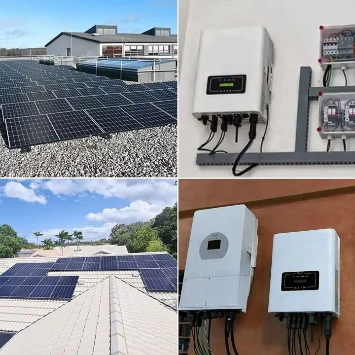 50-70kW On-Grid Solar Power System with Inverter and Panels for Commercial and Industrial Applications Clean Energy Generation