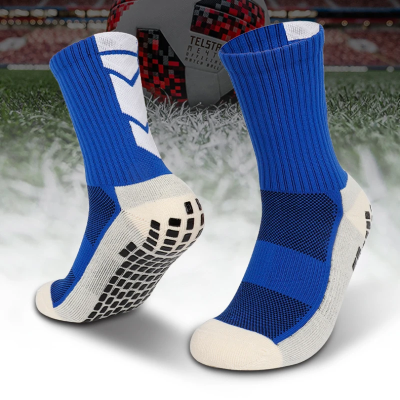 Football Socks Men And Women Sports Socks Non-slip Silicone Outdoor Breathable Comfortable Tennis Socks