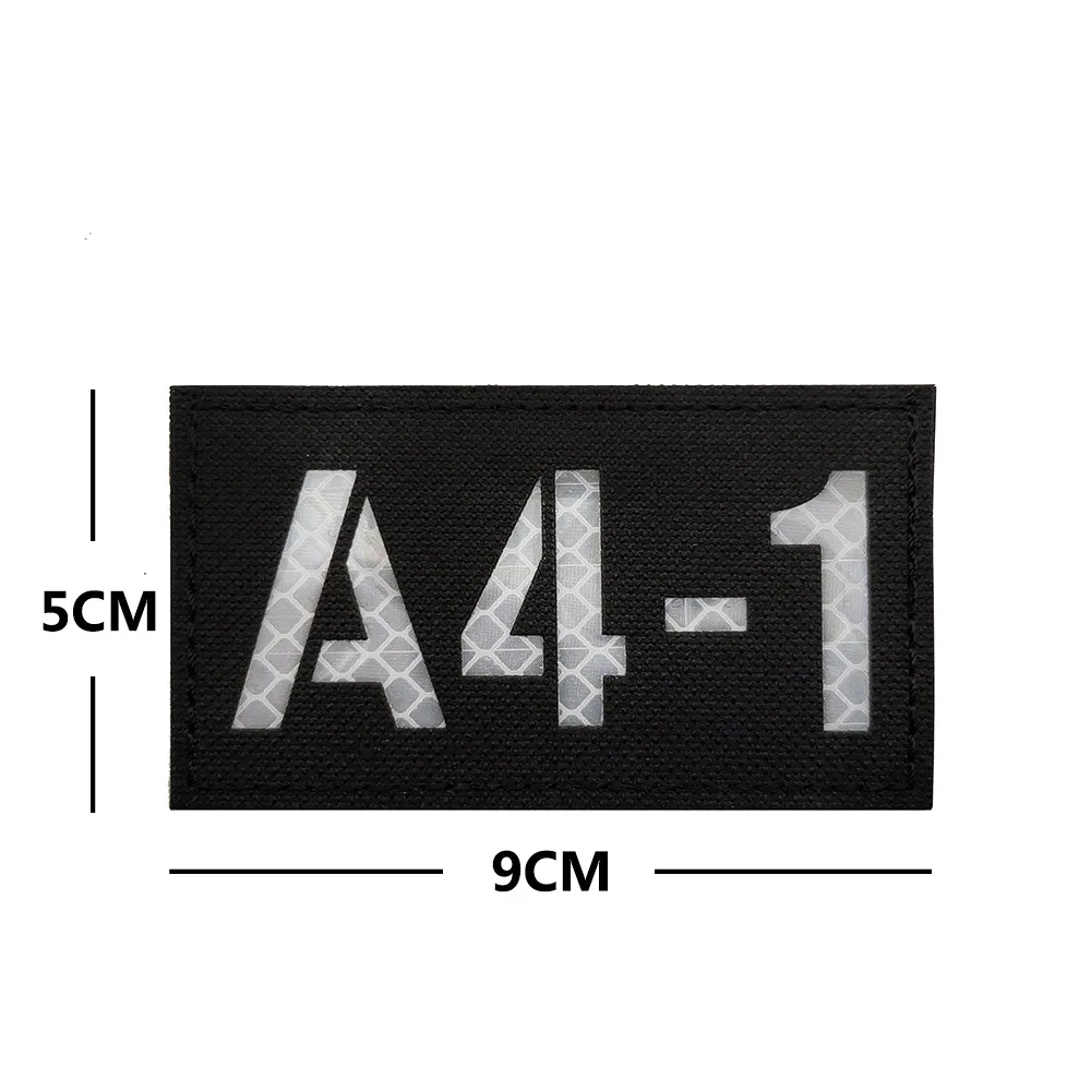 Sigillo chiamata segno Patch GK1 a GK10 sigillo cercapersone numero capitolo MC camouflage armband vest armband A4-1 6 b9 IR Applique Armband