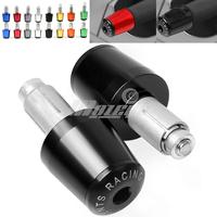 Handle Bar Ends Grips Universal For Honda Ducati Yamaha Kawasaki BMW 7/8\