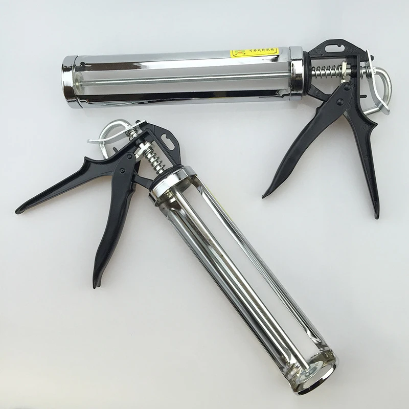 Rotating Chrome Plated Glass Sealant Gun, Discounted Price, Good Quality, Free Shipping