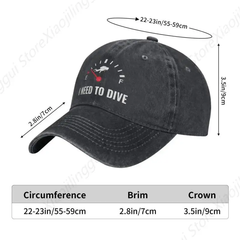 Pure Color Dad Hats Forced To Work Diver Underwater Women's Hat Sun Visor Baseball Caps Dive Scuba Diving Peaked Cap