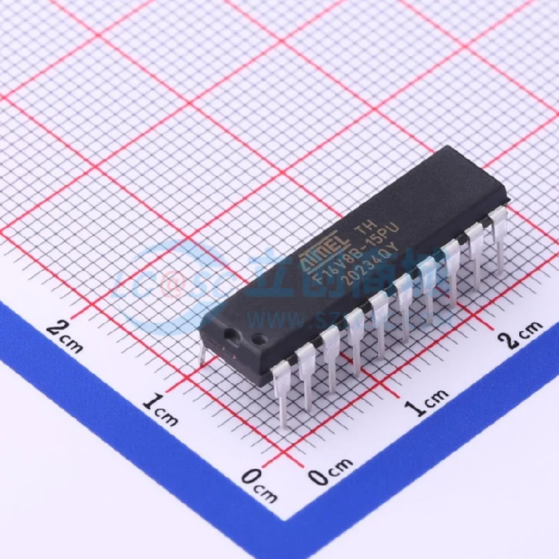 50PCS  ATF16V8B-15PU  ATF16V8B  IC PLD 8MC 15NS 20DIP  In 2023 a new original