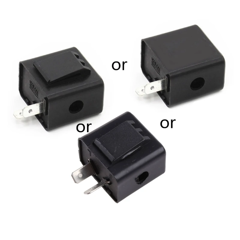 

Flasher Relay Turn Signal for DC 12V-60V 2Pins Buzzer Beep Flasher Relay Blinker Indicator Flashers Turn Light Signals D7YA