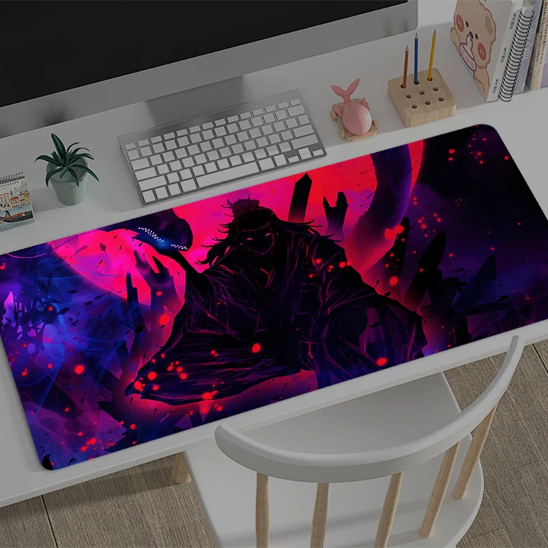 

Mouse pad Large J-jujutsu Kaisen Geto rubber keyboard mouse carpet anti-slip gamer mouse pad laptop coaster PC carpet Mousepad