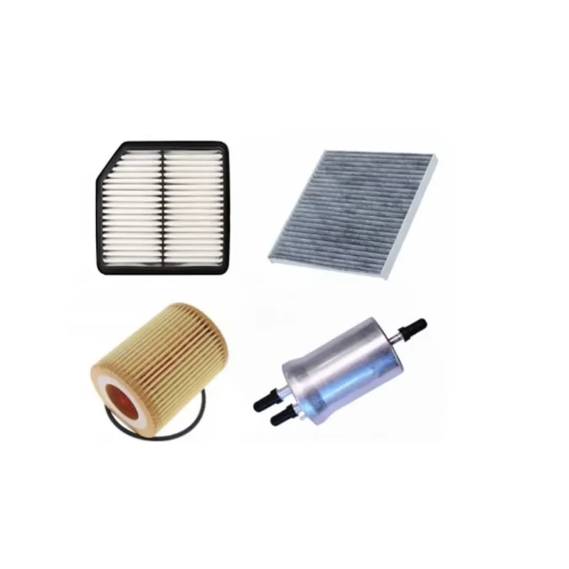 4 PCS Filter Kit, Air Filter, Air Conditioner Filter, Oil Filter，fuel filter For FAW besturn X40 T33 R7 1.6