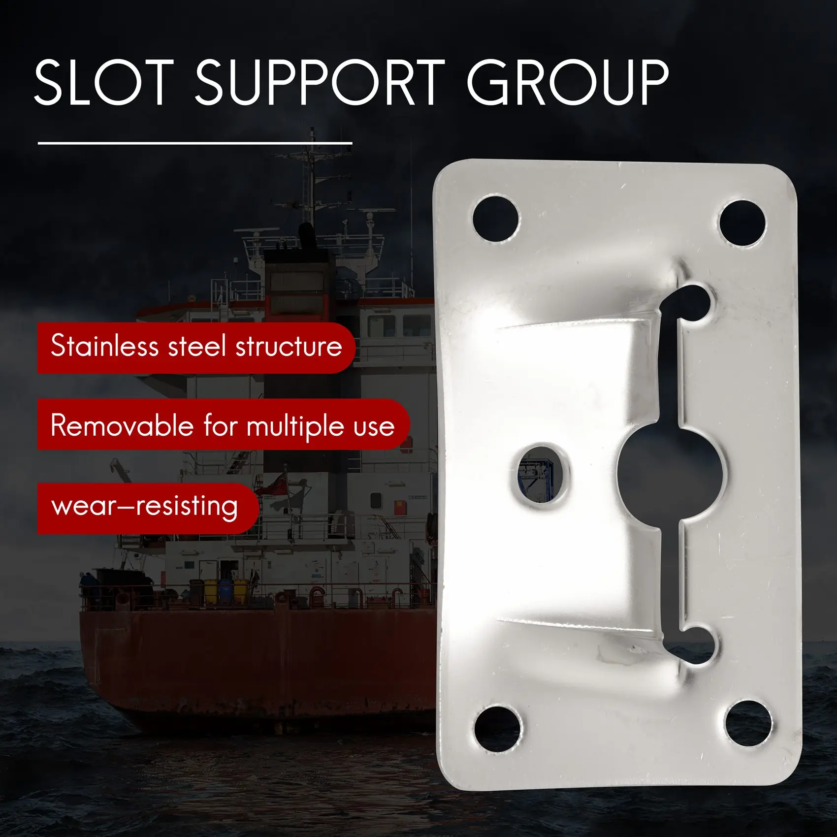 Новый 2-комплектный набор кронштейнов для стола из нержавеющей стали морского класса, съемный, многократного использования для дома, лодки, морские аксессуары, оборудование