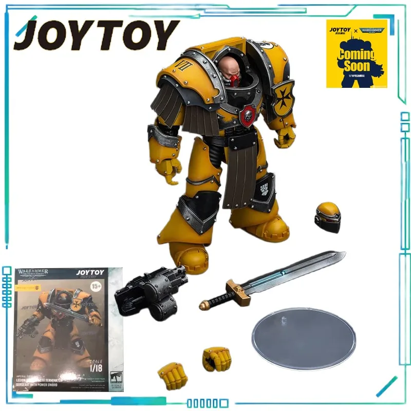 JOYTOY オリジナル JOYTOY X ウォーハンマー 40K シリーズ皇帝拳/黒大聖堂 HH 帝国拳アイアンライダーターミネーターモデルおもちゃギフト