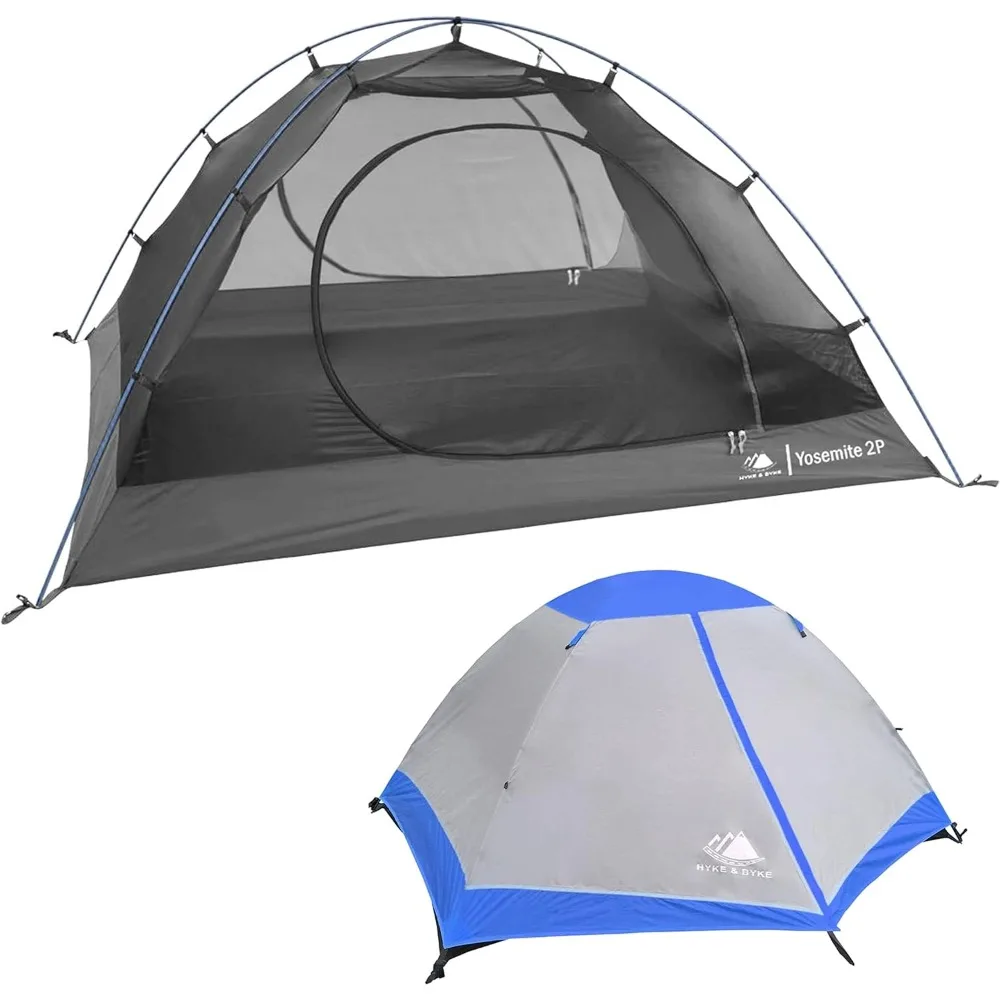 

Yosemite Hiking & Backpacking Tent - 3 Season Ultralight, Waterproof Tent for Camping w/Rain Fly and Footprint - 2 Person