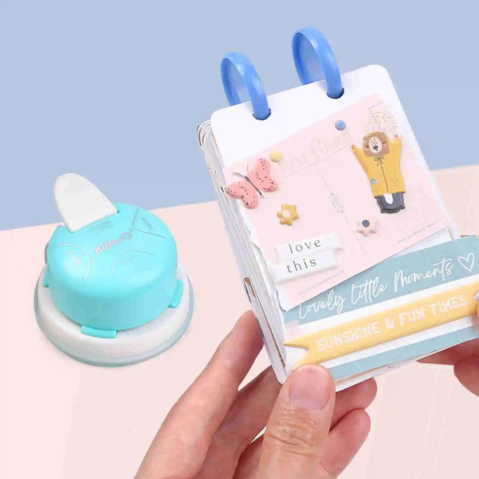 【Nowość】KW-TRIO Zaokrąglacz Rogów 4 w 1 R4/R7/R10mm + Zaokrąglacz Wewnętrznych Rogów Papieru do Kartek, Rękodzieła i Albumów