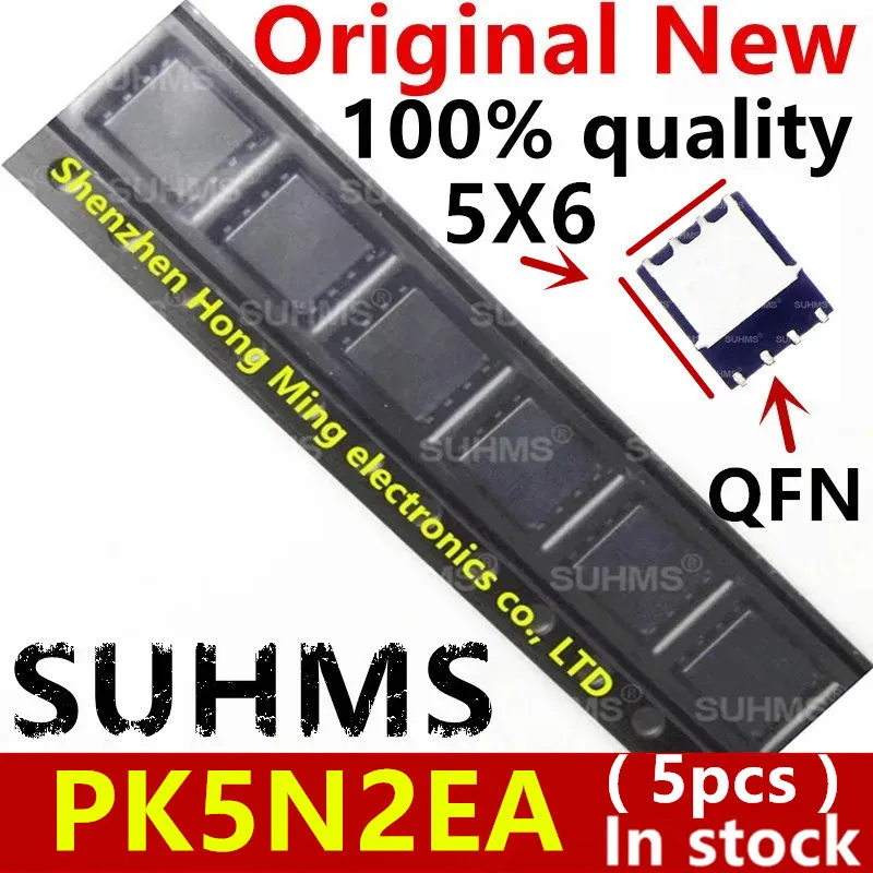 Chipset 100% PK5N2EA, nuevo, QFN-8, 5 piezas