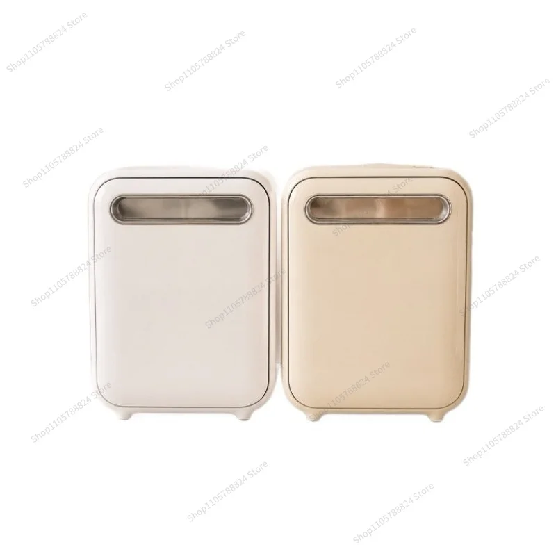 For sealed rice storage box, retro style kitchen rice bucket, white cream color optional
