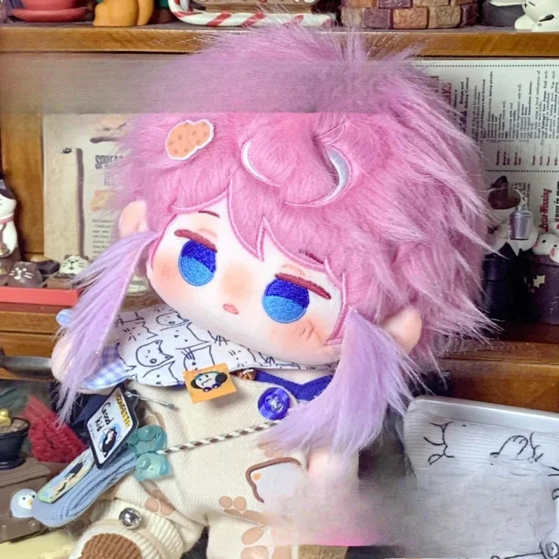 20 Cm Anime Miękka Rola Amemura Ramuda Kawaii Dress-up Bawełniane ciało lalki ze szkieletem Kreskówka Idol Pluszowe figurki Zabawki Prezent dla fanów