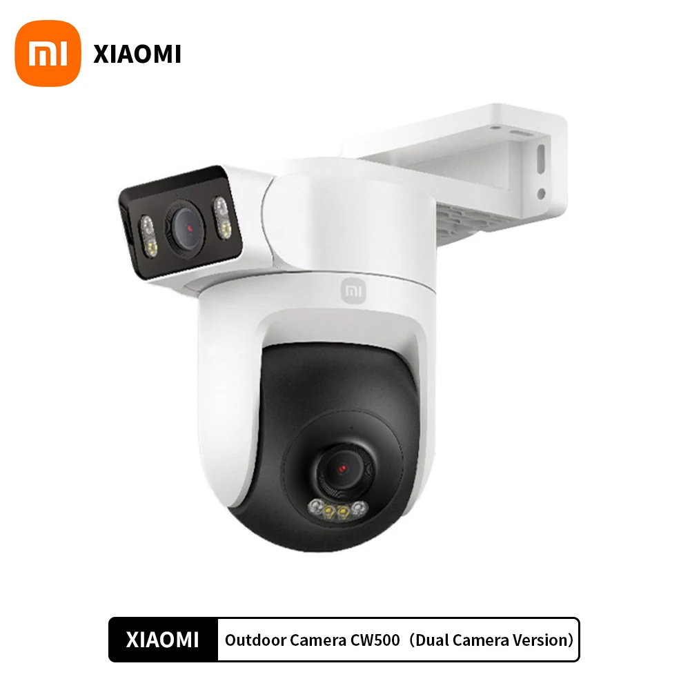 NEW Xiaomi Outdoor CW500 Dual Camera Version IP66 Security Protection CCTV AI Detection Full-Color Night Vision Smart Home