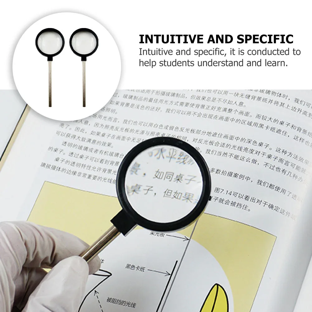 

Handheld Optical Lens Concave Lens Convex Lens Physics Teaching Aids Physical Optical Experiment