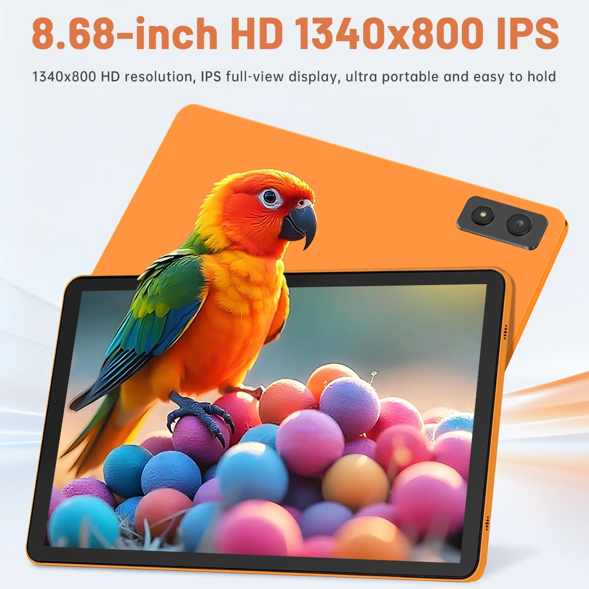 Bild 6: 2026 Neues Android 16 4G LTE Tablet-PC 8,68 Zoll T616 Octa-Core 16GB RAM 64GB ROM 2T Erweiterbar 5000mAh 5G WiFi 90HZ GPS TF SIM Tablet