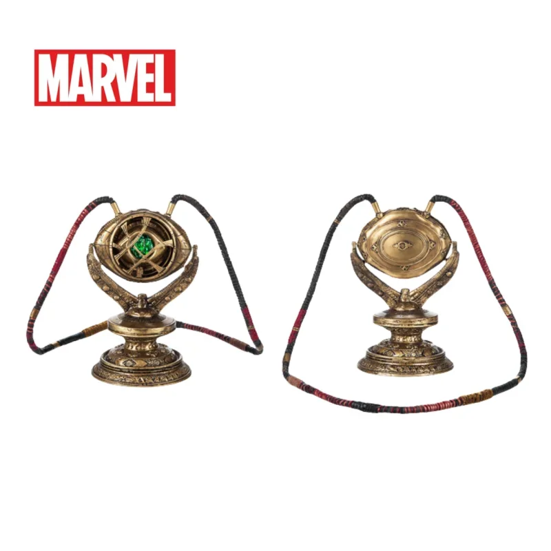 Movie Marvel Peripherals Avengers Doctor Strange Personalized Creative Eye of Agamotto Necklace Gem Hand Model Christmas Gift