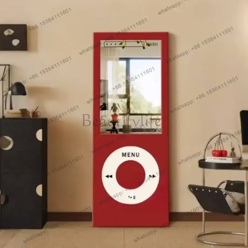 LSFloor Big Luxury Princess Big Decorative Mirrors Living Room Espejos Para Pared Furniture Nordic Standing Decorative Mirrors
