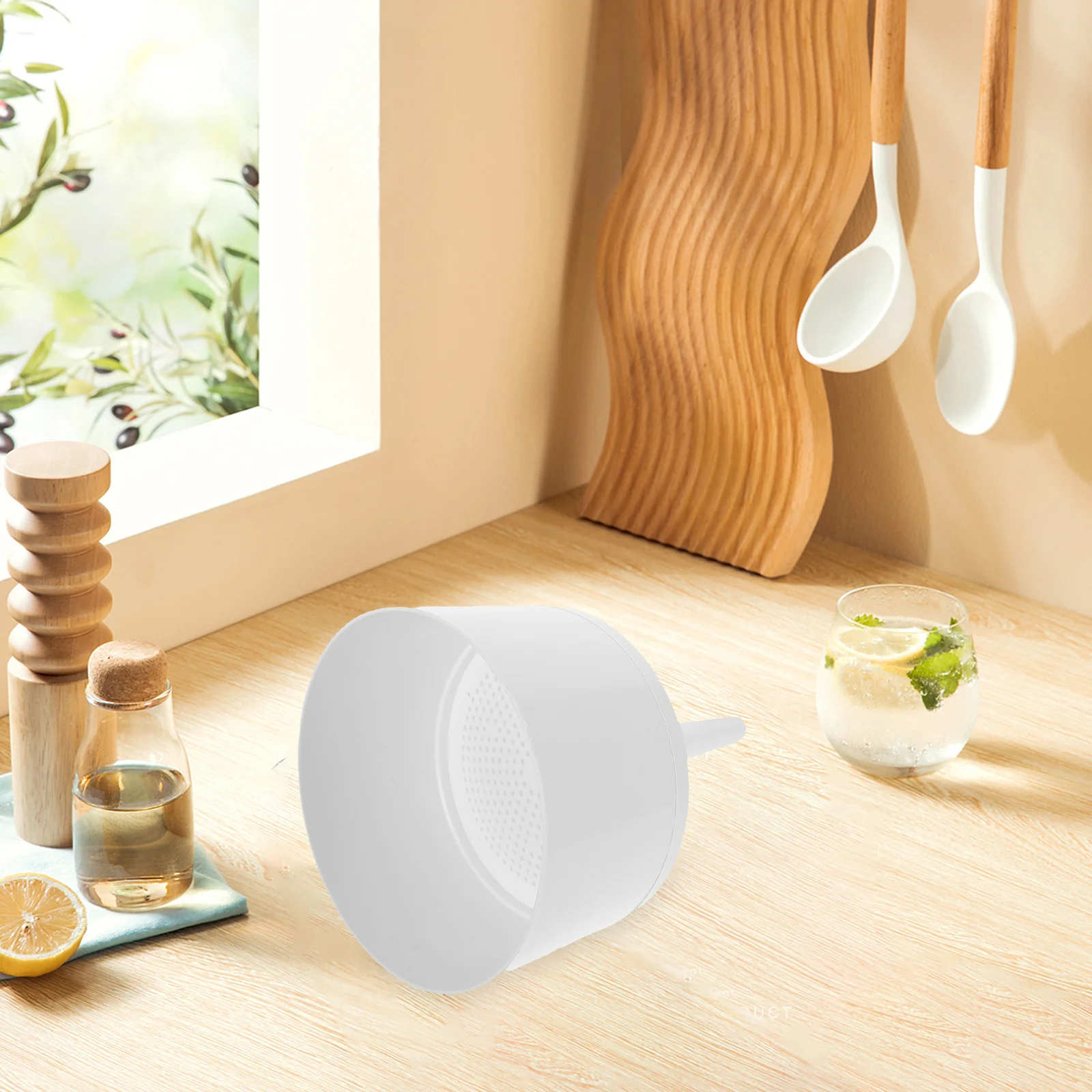 

Plastic Buchner Funnel 150mm Lab Filtration Tool for Chemical Filtering Sand Oil Strainers Kitchen Use Buchner Funnel Set