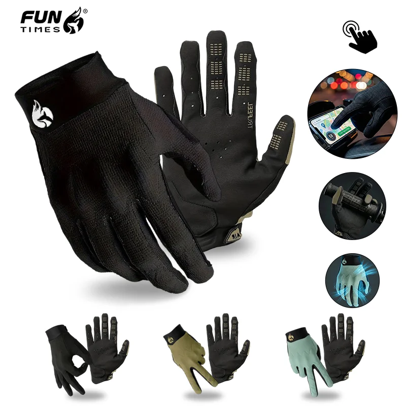 

2023 AIR Racing DefendCycling Gloves Mountain Bicycle Road Bike Motorcycle Gloves BMX ATV MTB Enduro Gloves for Motocross Unisex