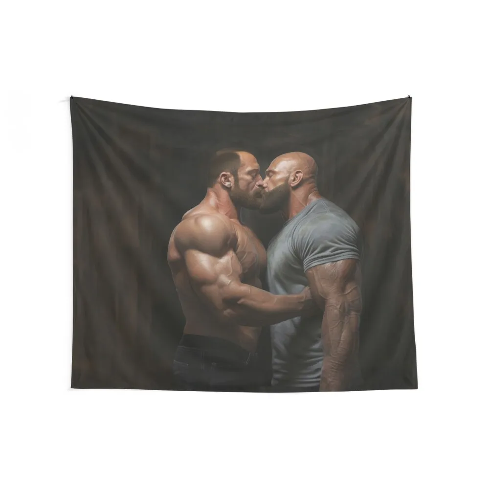 Muscle Bear Oil Painting Tapestry Room Decorations Decorative Wall Murals Things To The Room Tapestry