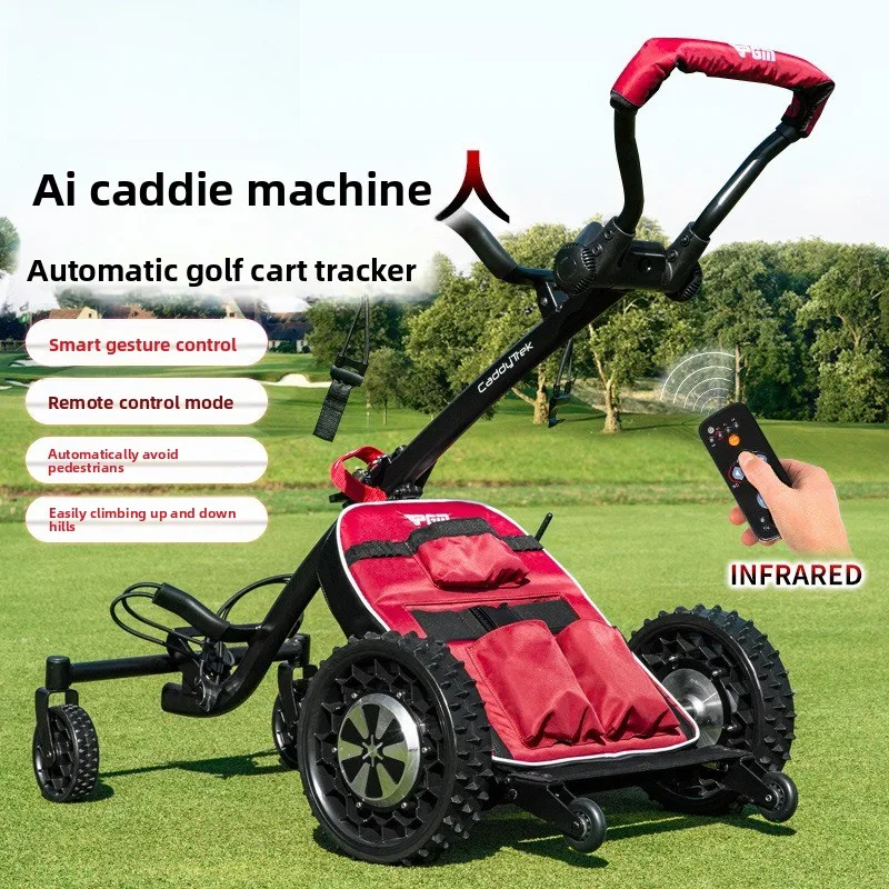 Costom Golf chartered car Ai automatic follow/active avoidance easy up and down hill 27 holes long battery life
