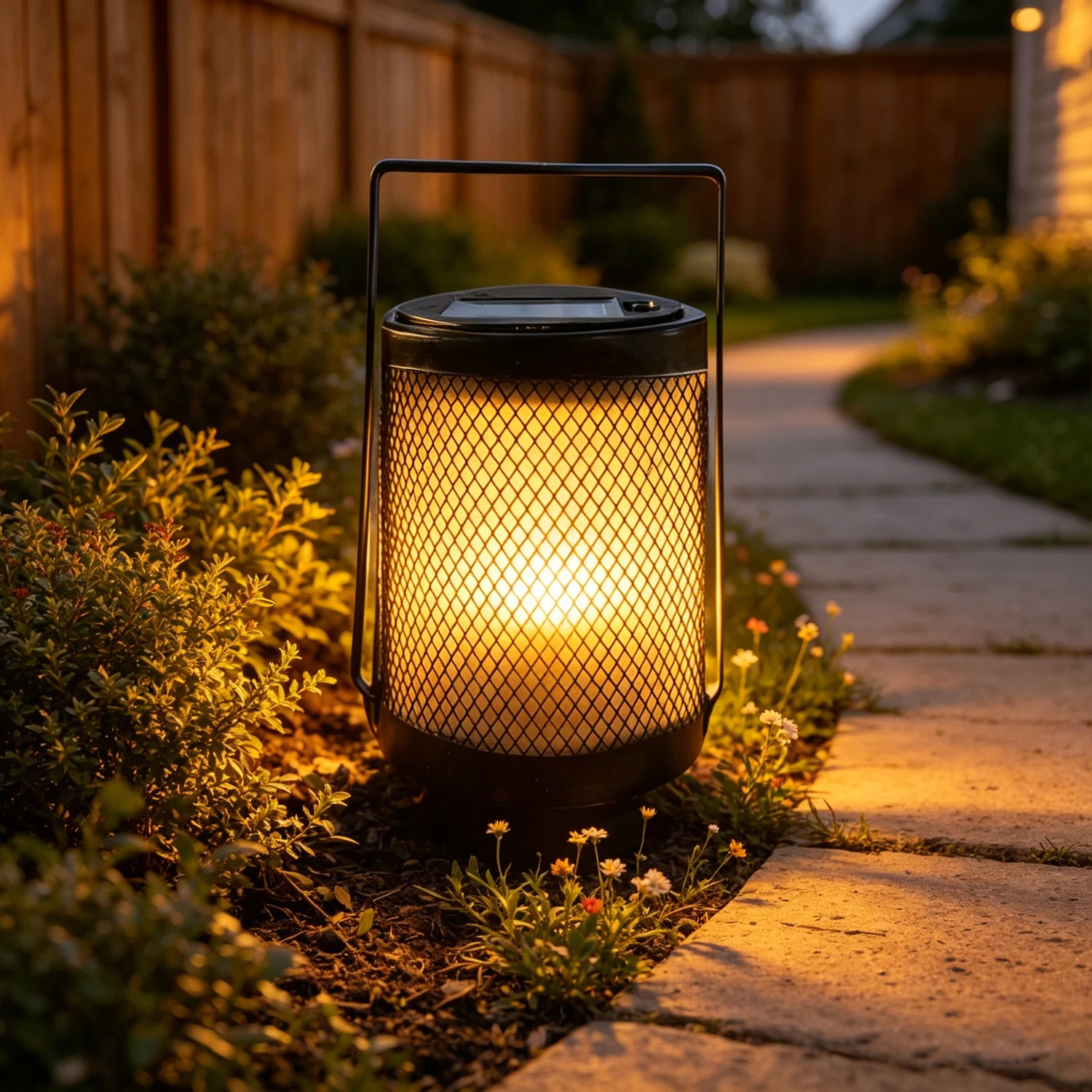 Metal Solar Lanterns Outdoor Waterproof, Bright Hanging Solar Lights, Long Battery Life Modern Outdoor Hanging Solar Lamp