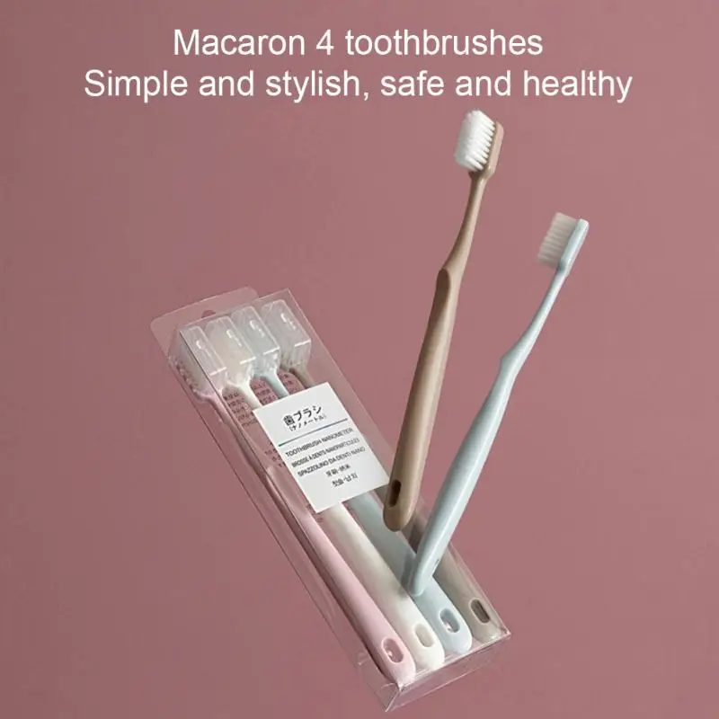 set Adult Soft Bristle Toothbrush Soft Toothbrush Teeth Toothbrushes Tooth Brush Travel Toothbrush Factory Wholesale