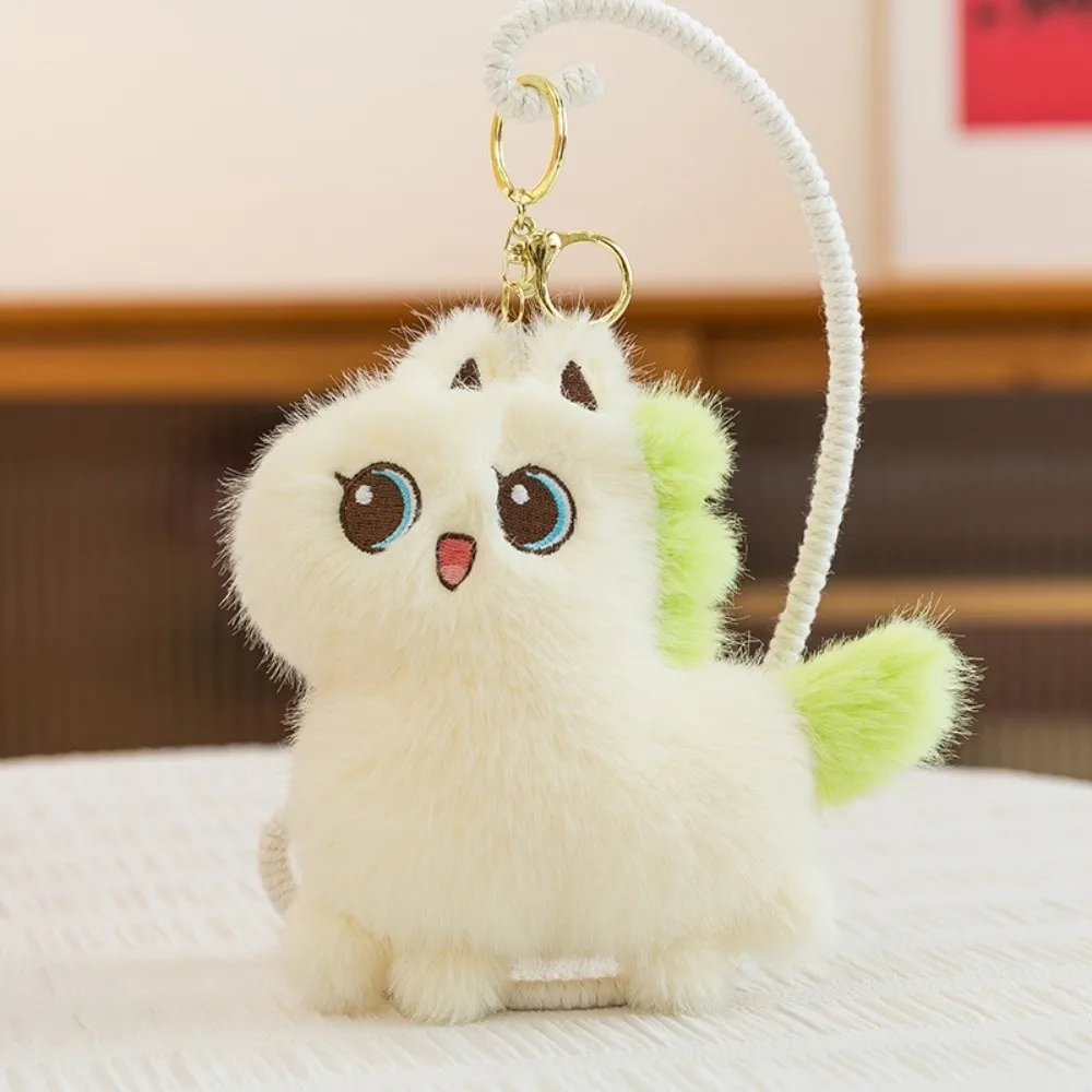 Presione al sonido colgante de felpa de poni llavero de felpa de caballo suave y esponjoso cómodo llavero de muñeco de peluche de caballo de algodón PP regalo de cumpleaños