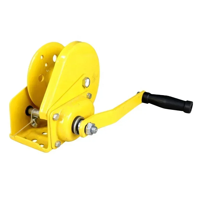 

1600LBS Manual Hand Winch for Lifting Wire Rope Wholesale Factory Outlet Hot Sales Portable Winching Device