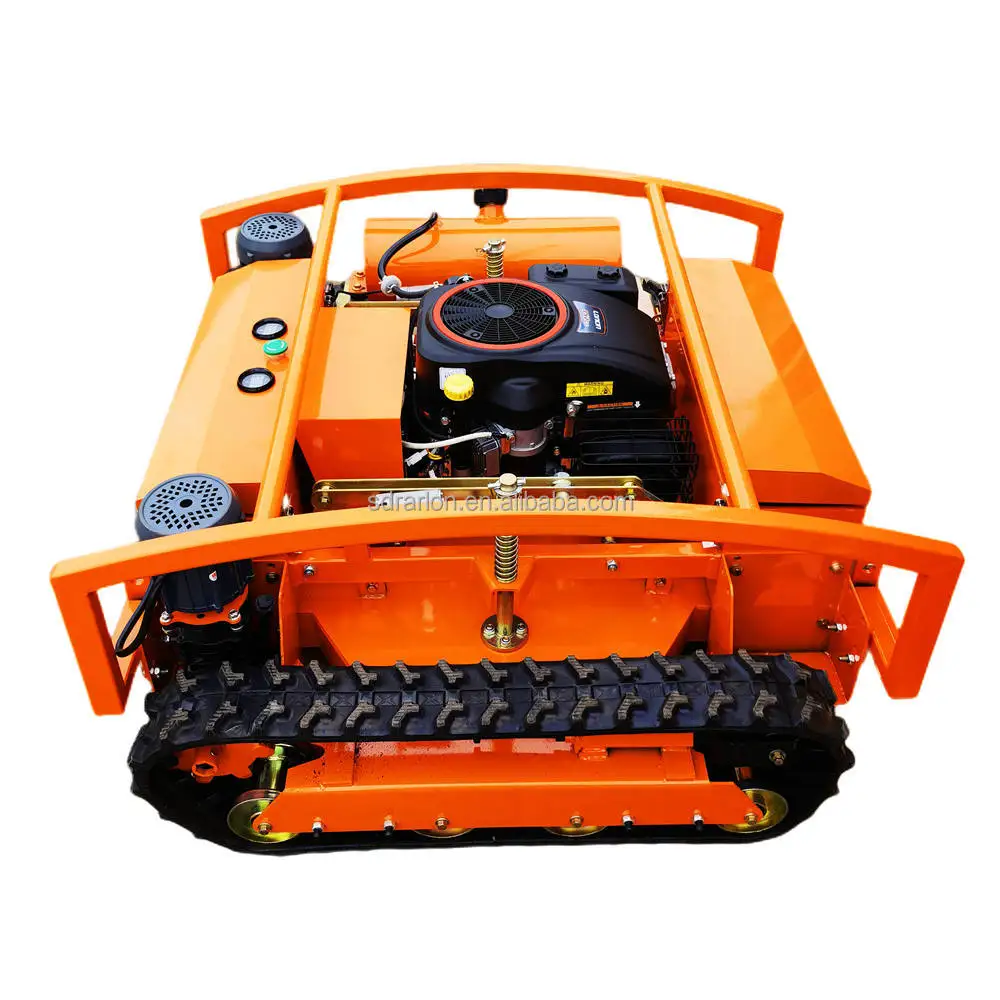 Remote Control Lawn Mower Self Propelled Lawn Mowers Gas Powered Weeding Machine 800mm