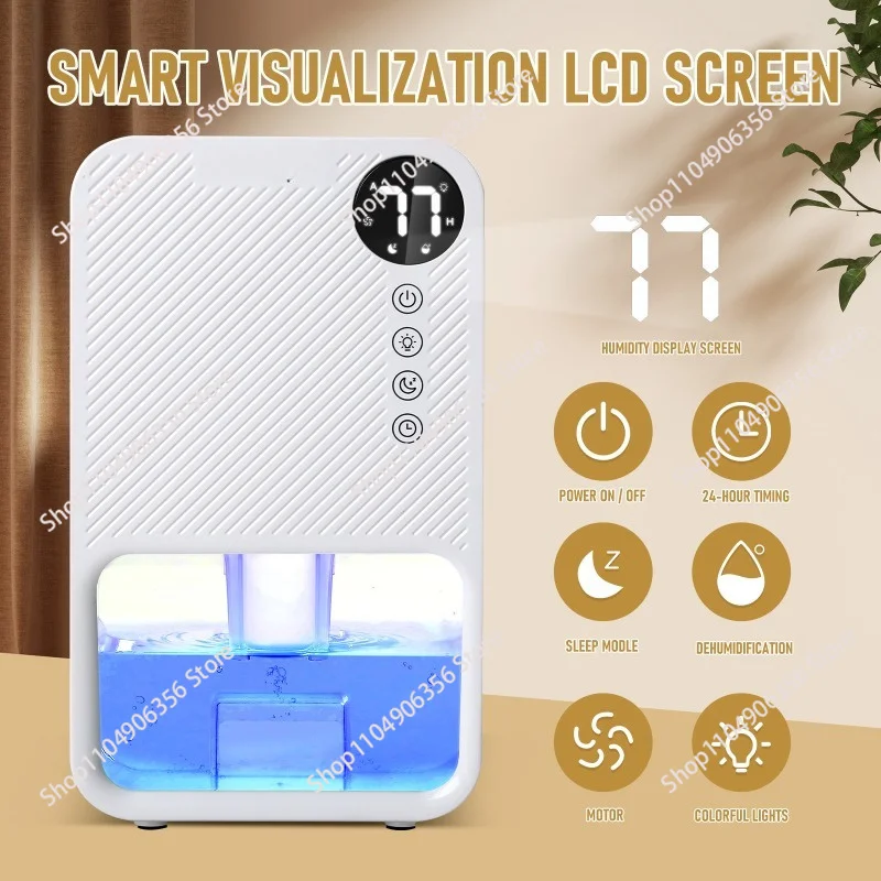 for Dehumidifier Household Dehumidifier Small Drying Bedroom Mini Moisture Absorber Indoor