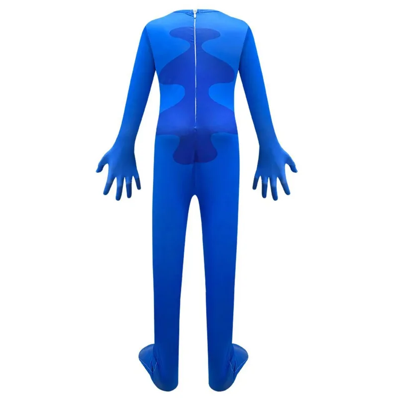 بذلة غريبة مع قناع ، زي كوالا الأزرق لصبي وفتاة