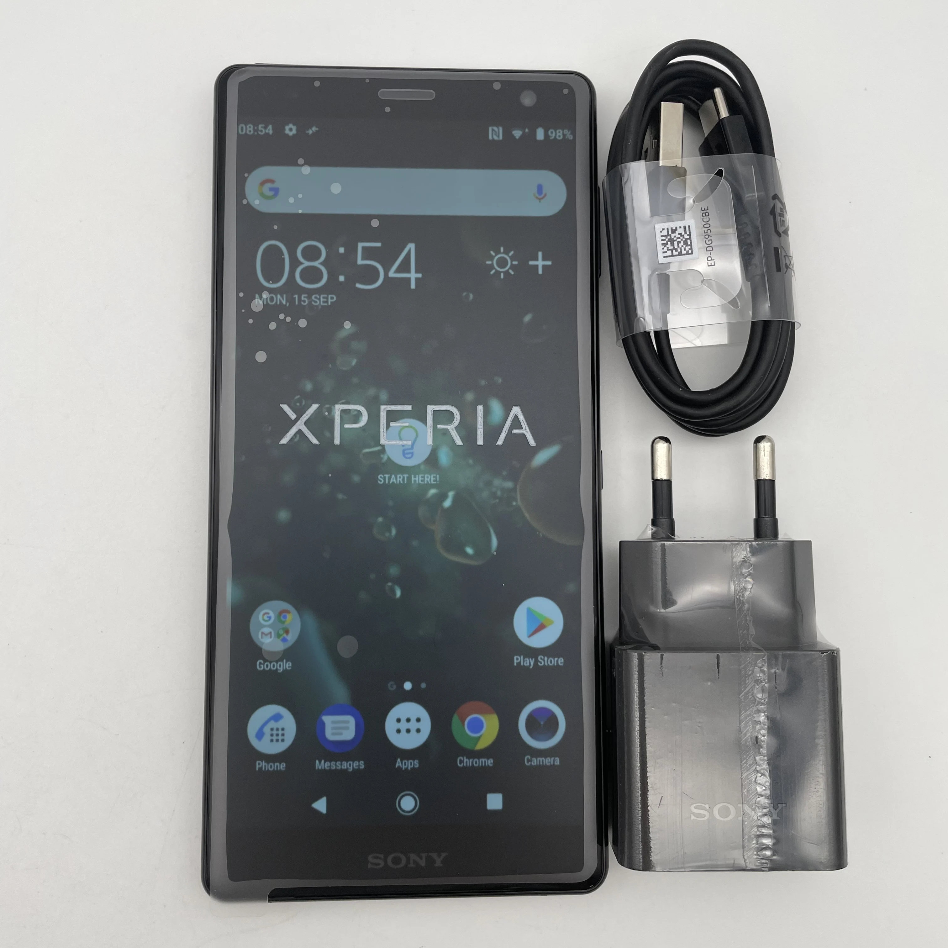 بصمة أصابع Sony Xperia XZ2 4G NFC أصلية غير مقفلة 64 جيجابايت 4 جيجابايت رام 5.7 بوصة 19 ميجابكسل أندرويد 8.0 3180 مللي أمبير في الساعة