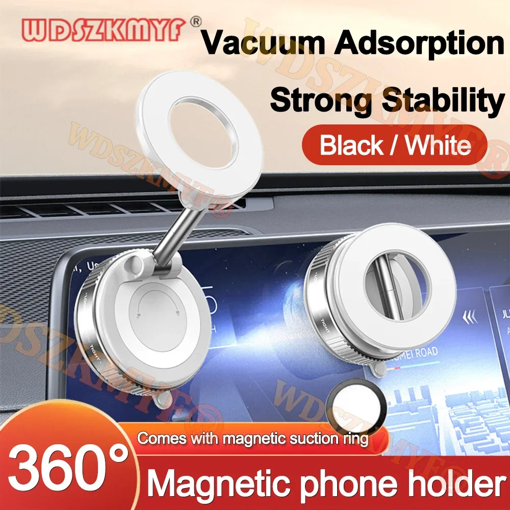 

Car Mount Electric Vacuum Magnetic Holder 360° Adjustable Foldable Strong Suction Stand For GPS in Car For All Smartphones