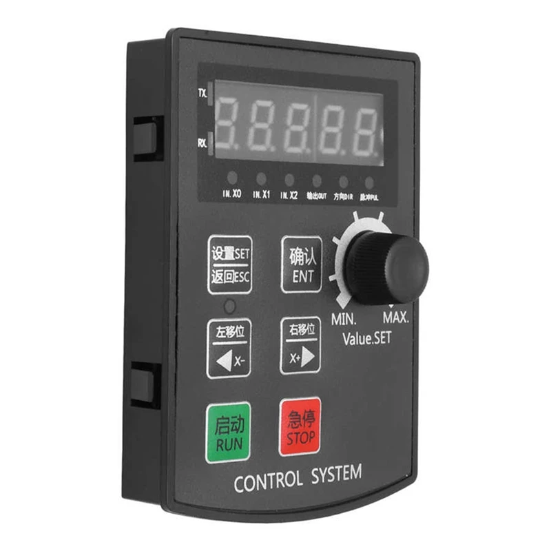 2X Servo Stepper Motor HF020: Writing Angle Positioning And Pulse Speed Control Without RS485 Expansion