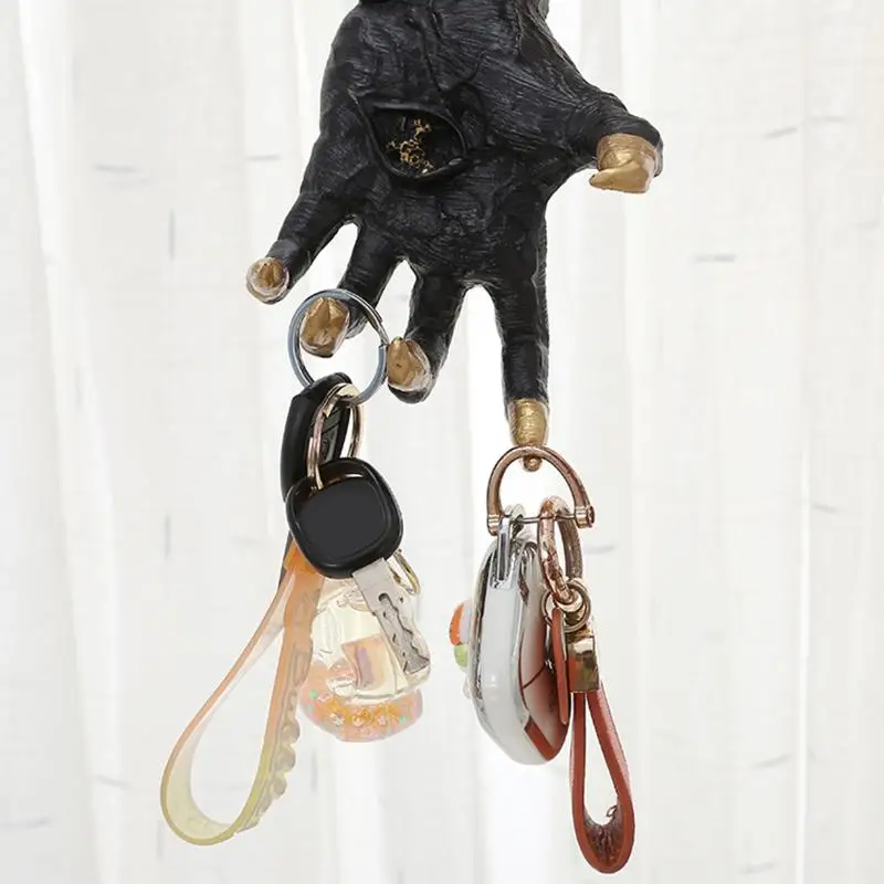 

Для украшения на Хэллоуин, рука ведьмы, настенные статуи, ужас, призрак, рука, смола, ретро-арт, подвесной декор